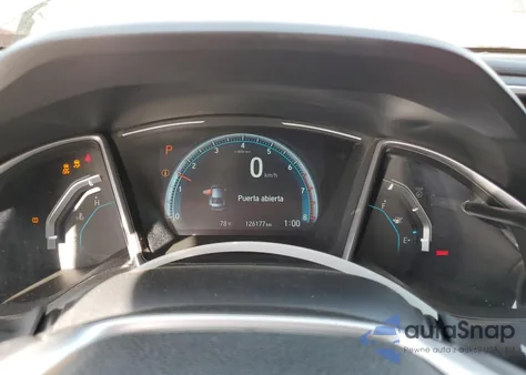 2018 Honda Civic Exl from USA, damaged, VIN JHMFC1F75JX023745